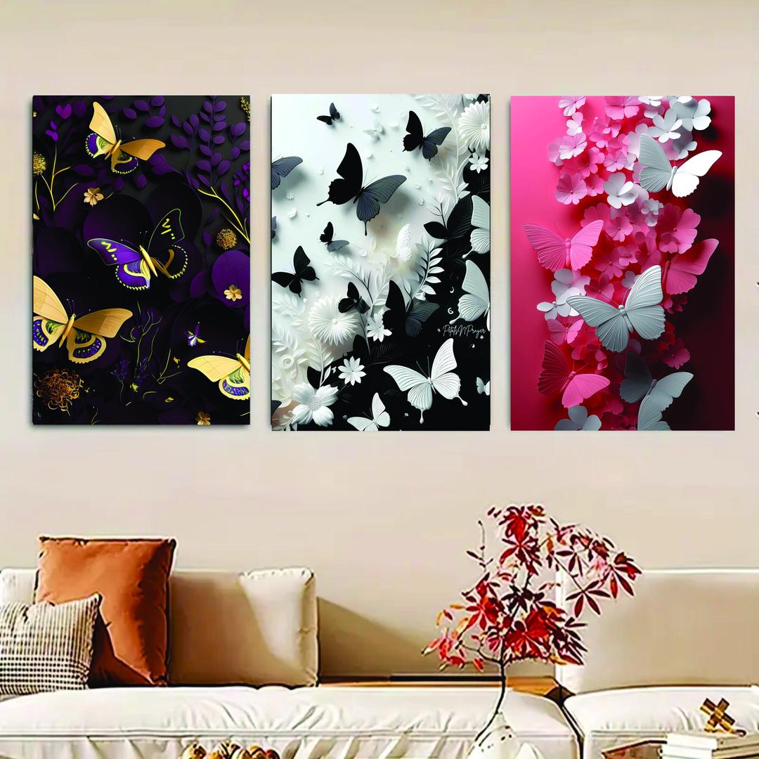 Butterfly desing Wall Art & paintings